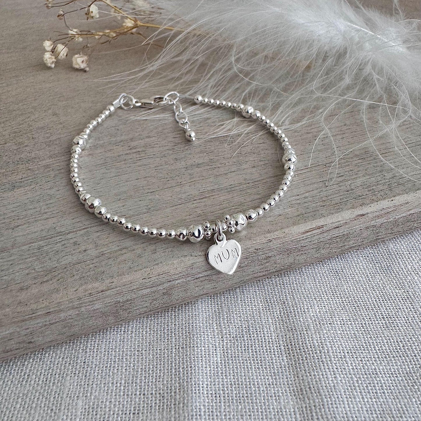 Dainty Mum Bracelet, Gift for Mum on Mothers Day