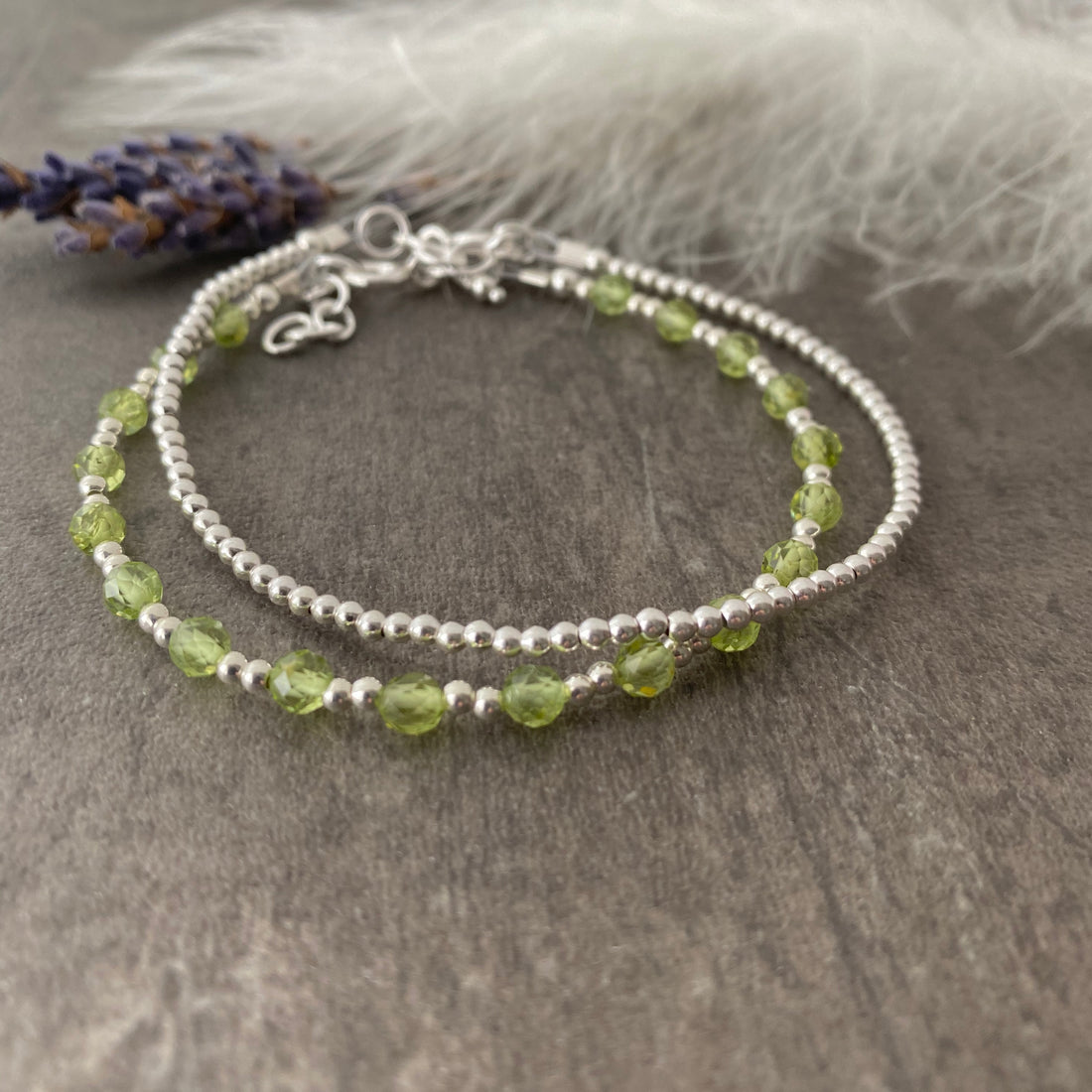 August is coming, beautiful green Peridot