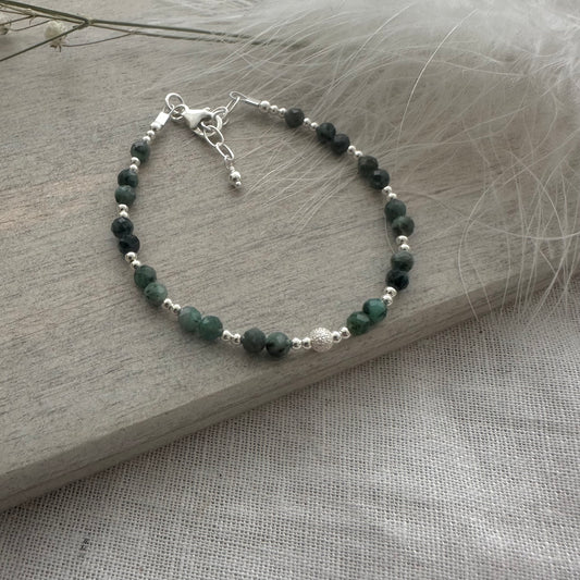Sample sale bracelet Emerald S/M