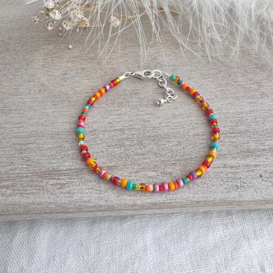 Sample Bracelet size medium festival colours