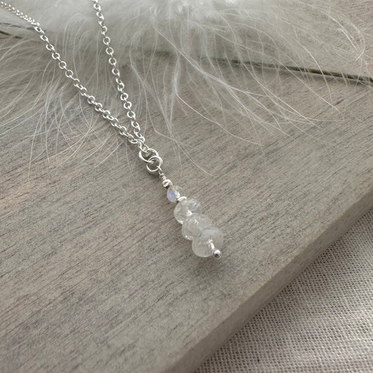 Sample moonstone necklace 18 inches
