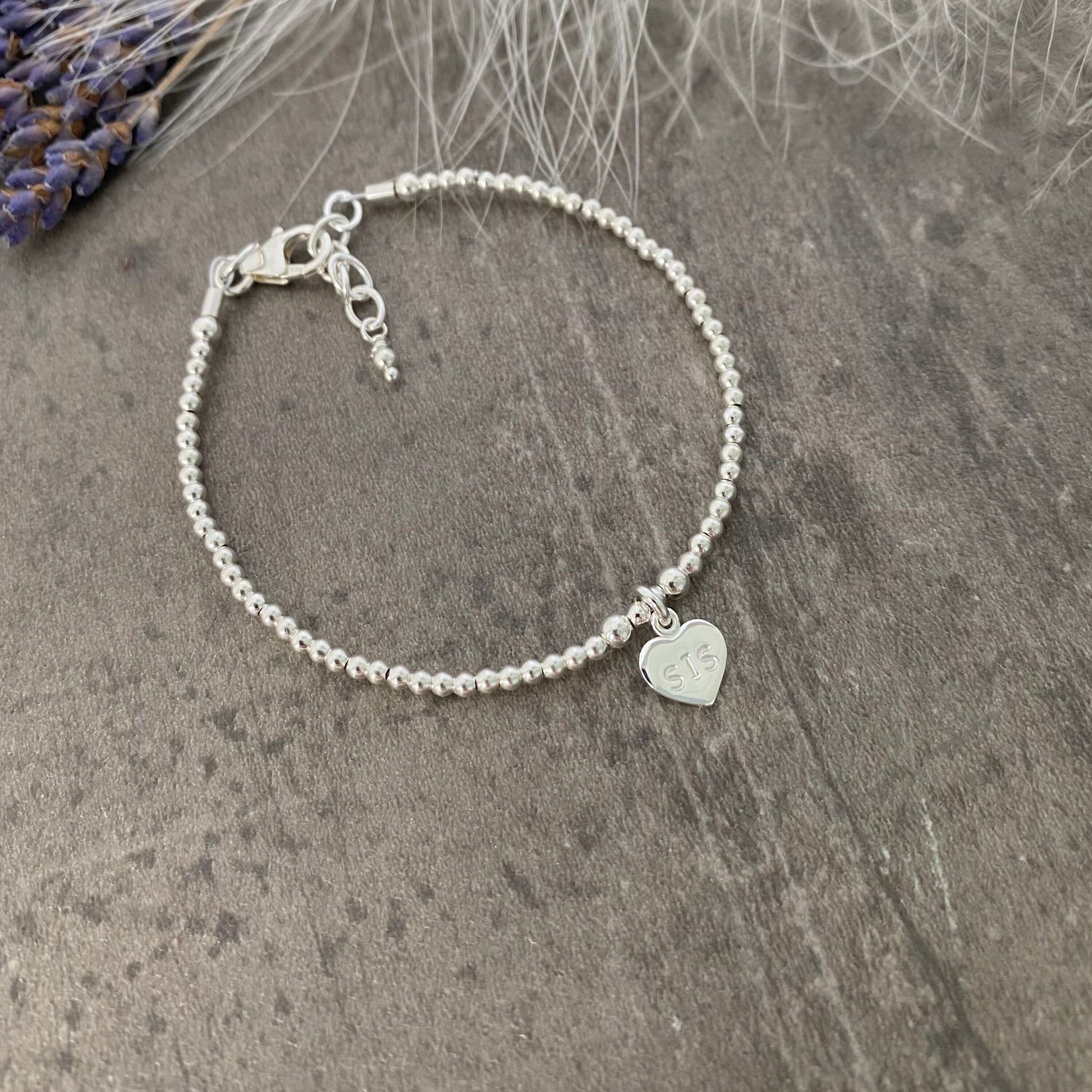 Dainty Sis Bracelet, Gift for Sister