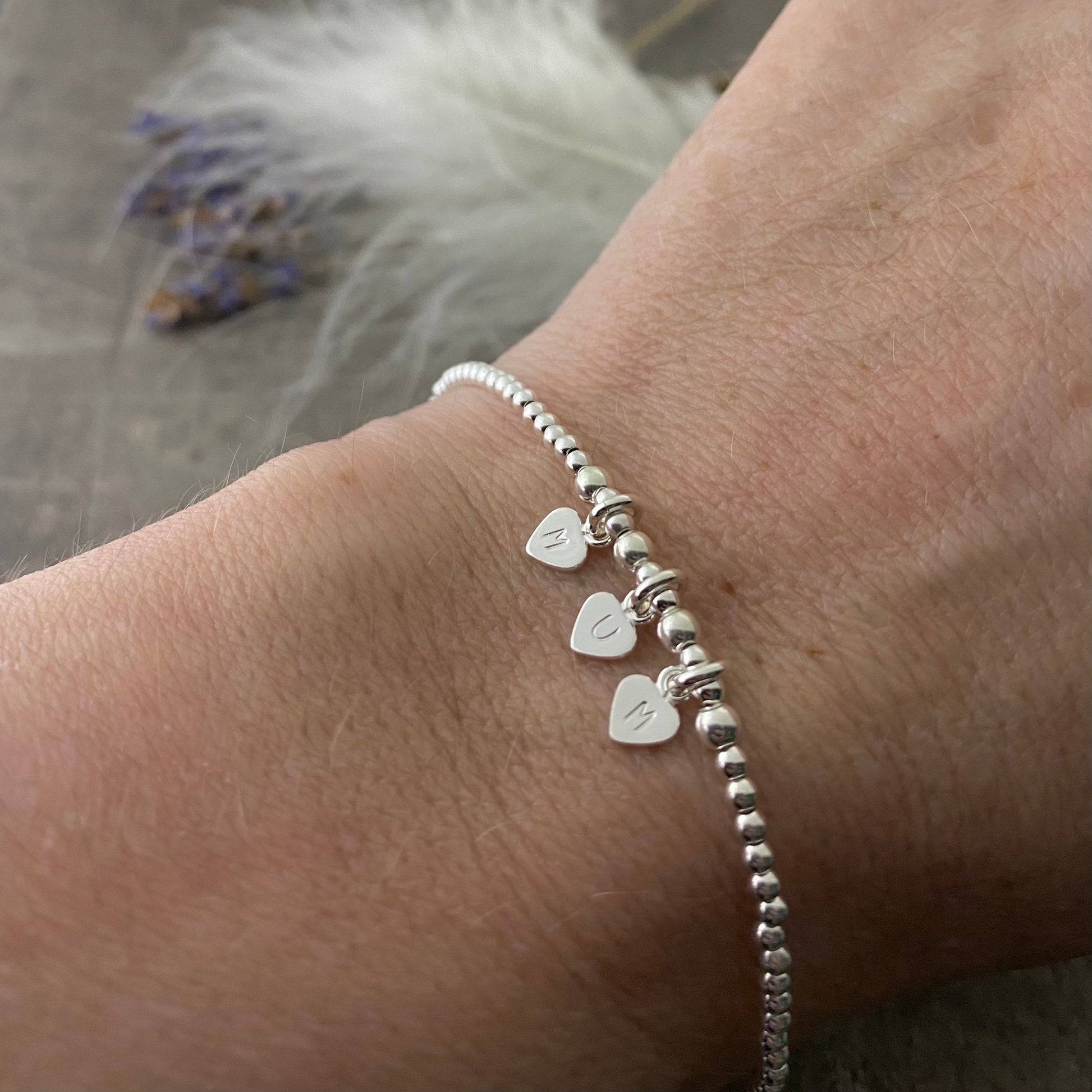 Dainty MUM Charm Bracelet, Mothers Day Gift