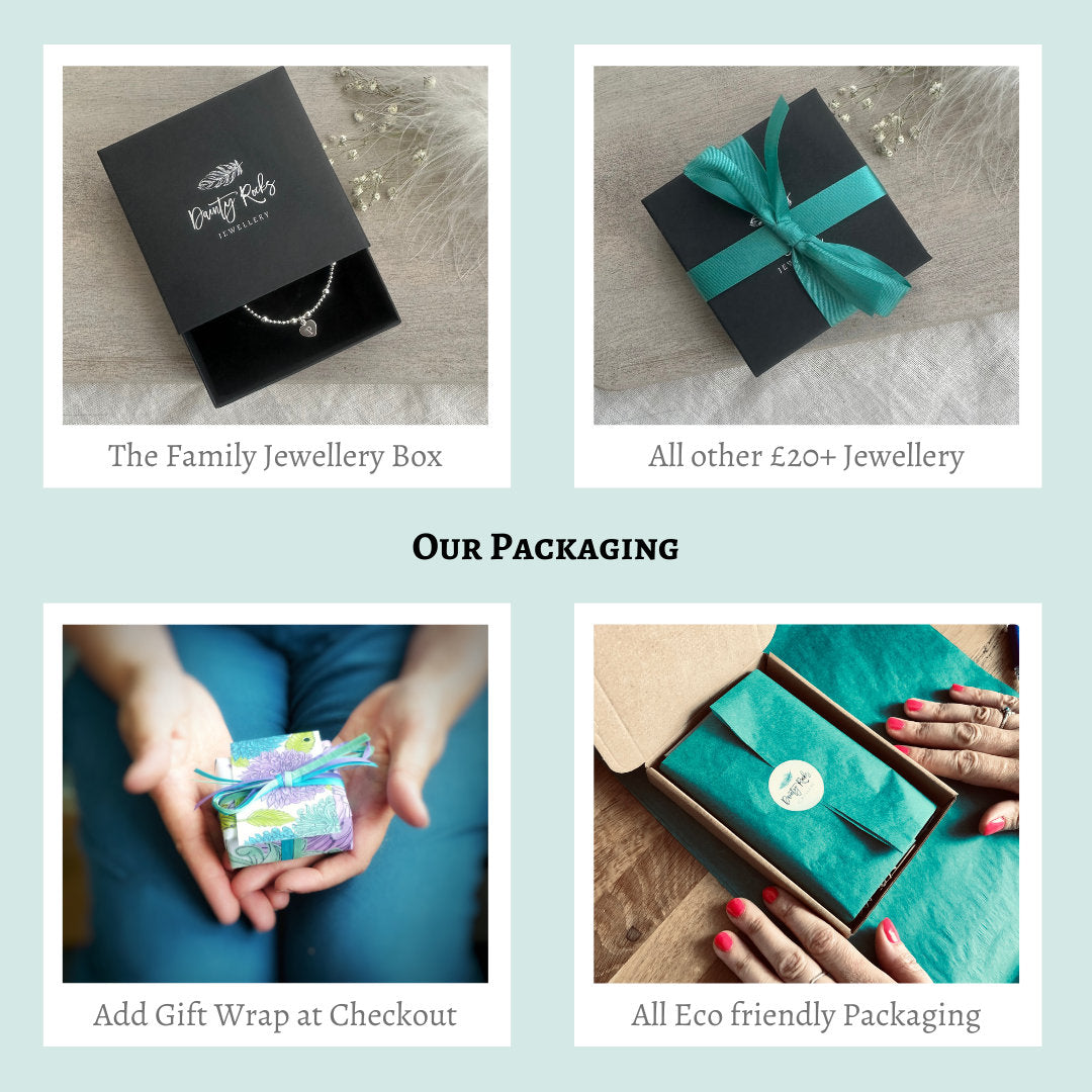 a group of four pictures showing different boxes