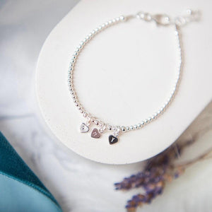 Sterling silver Name Bracelet, Personalised Name Bracelet for women