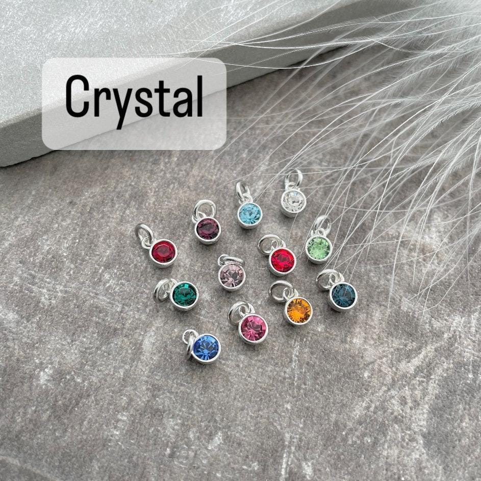 Dainty Cubic Zirconia Birthstone Initial Bracelet, Personalised Jewellery