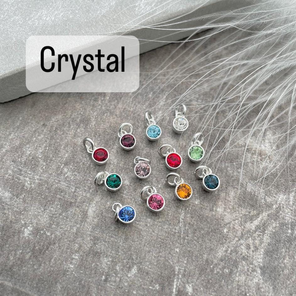 Personalised Birthstone Anklet in Sterling Silver with Heart Initial, Anklets for women