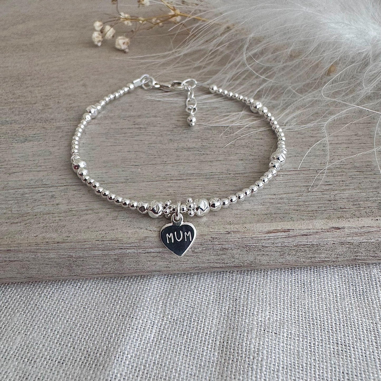 Dainty Mum Bracelet, Gift for Mum on Mothers Day