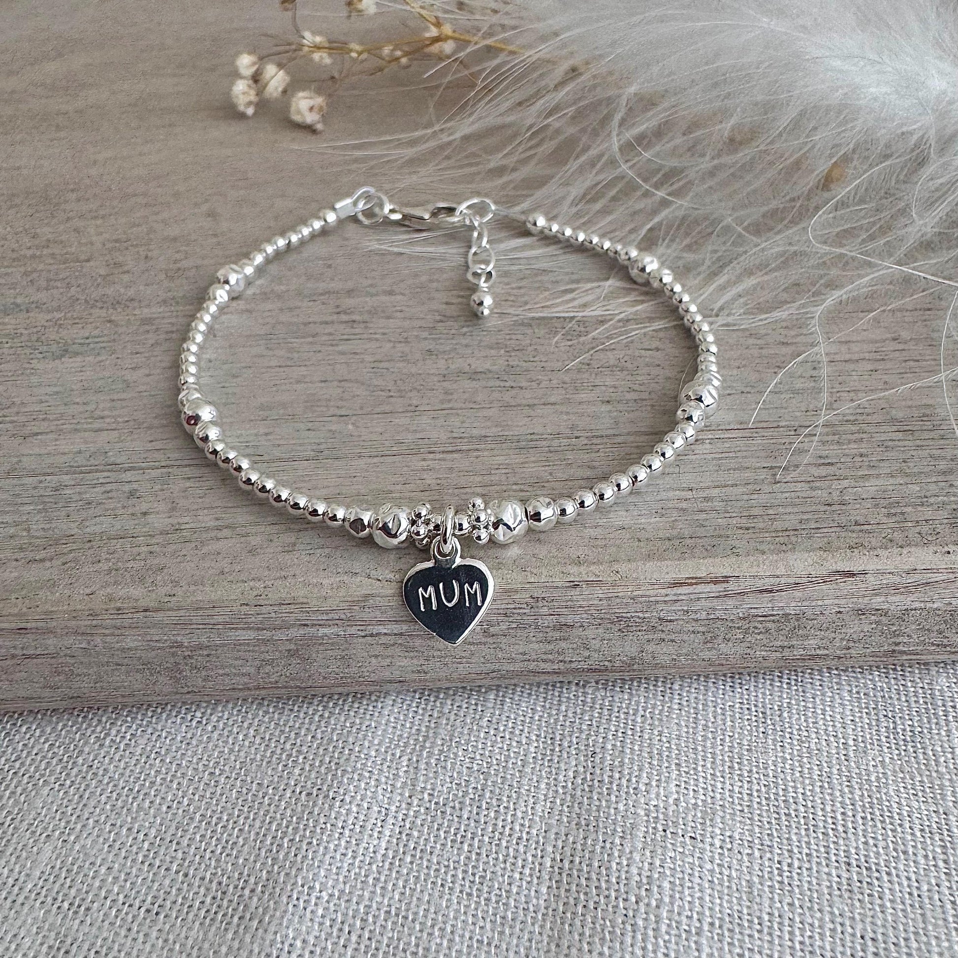 Dainty Mum Bracelet, Gift for Mum on Mothers Day