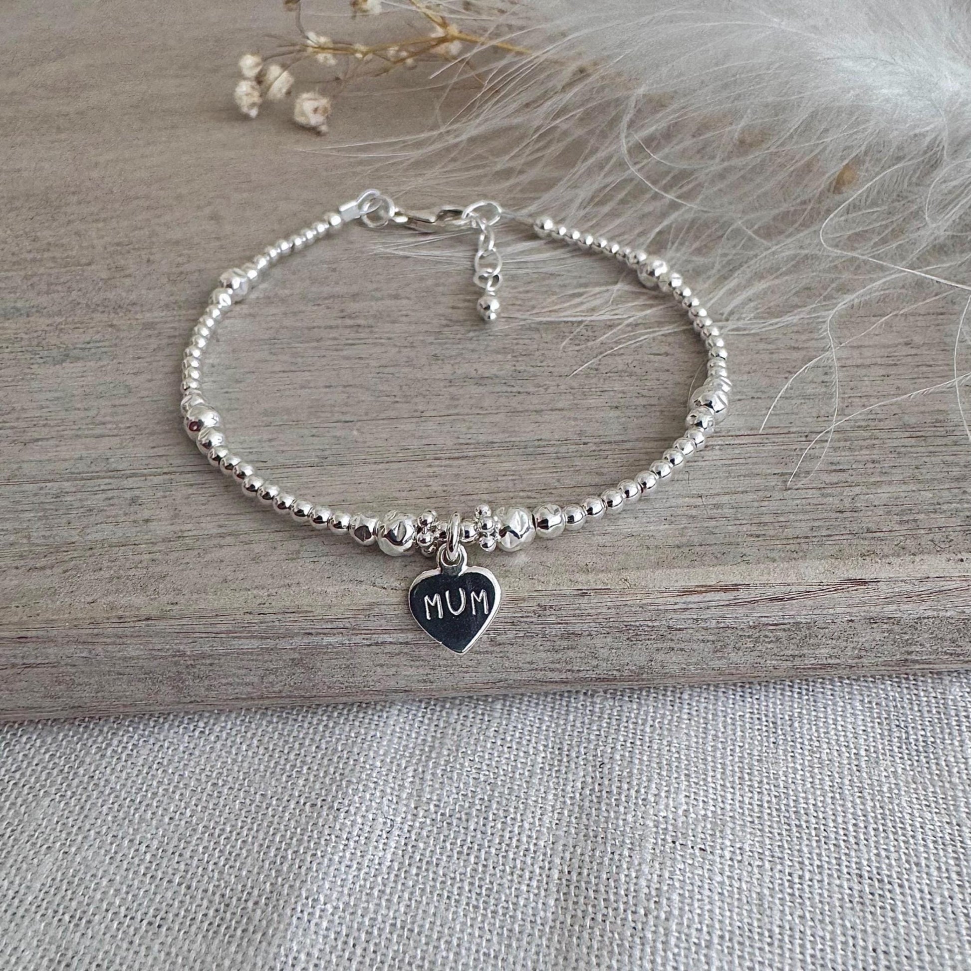 Dainty Mum Bracelet, Gift for Mum on Mothers Day