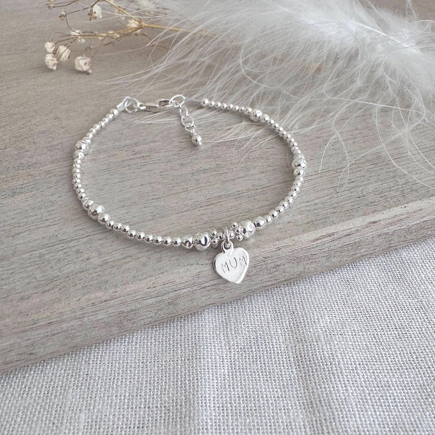 Dainty Mum Bracelet, Gift for Mum on Mothers Day