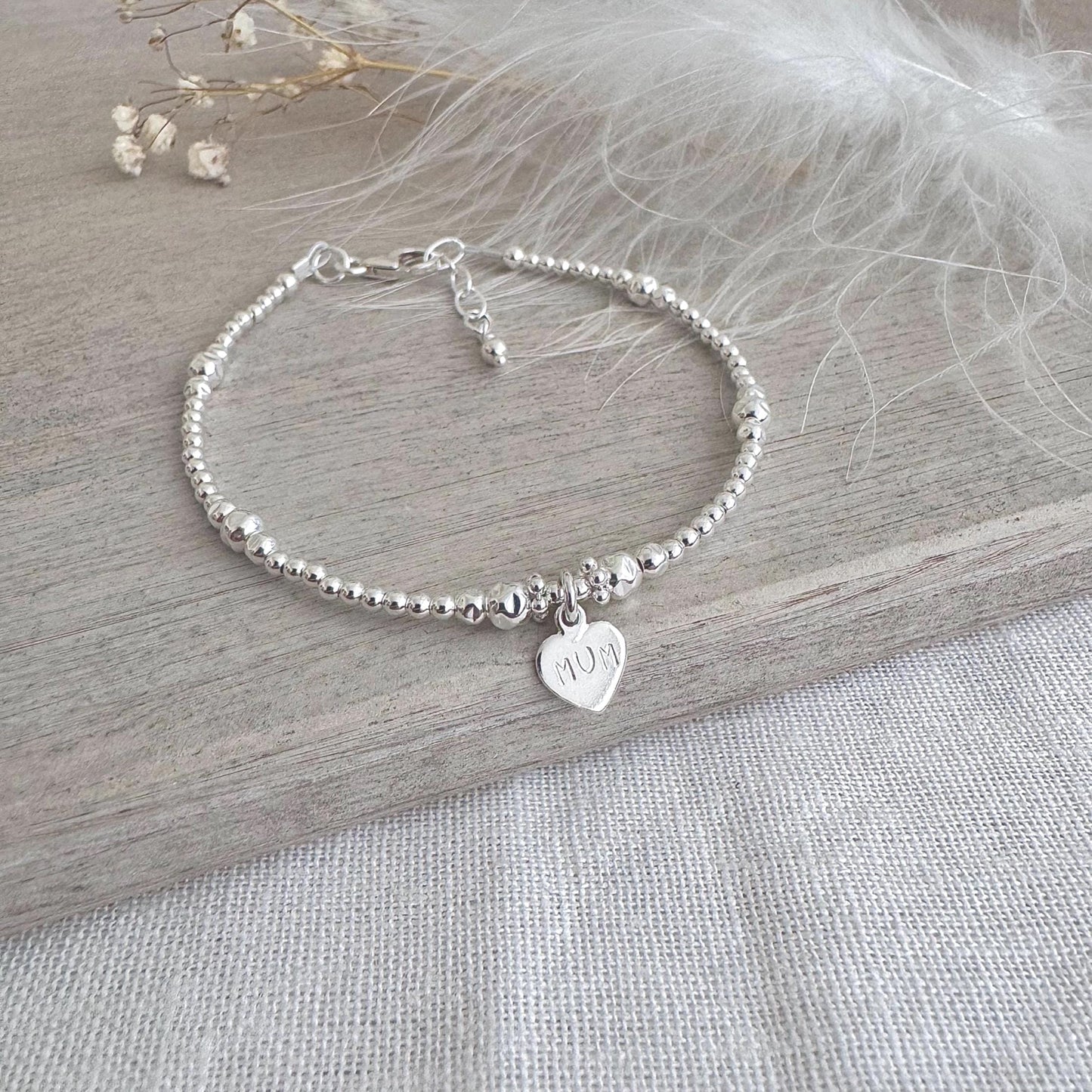 Dainty Mum Bracelet, Gift for Mum on Mothers Day