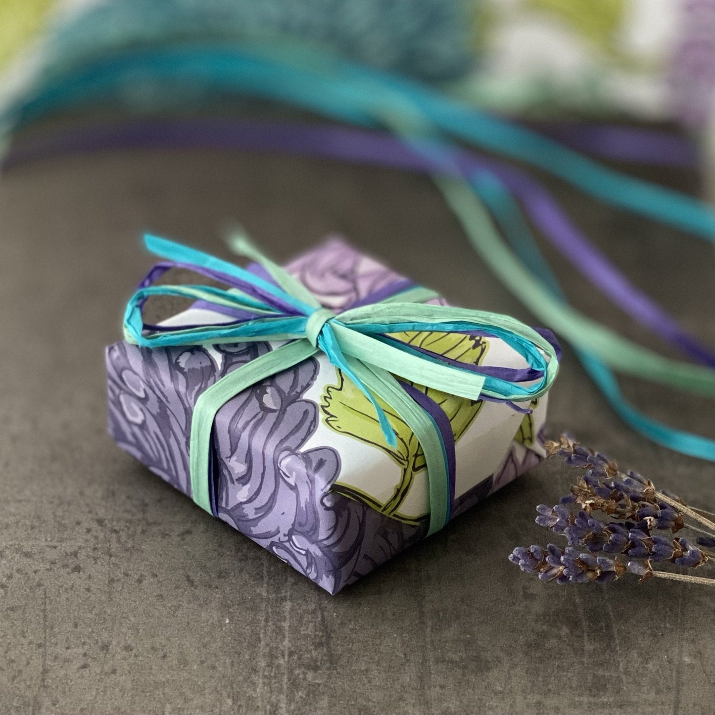 Add Floral Gift Wrapping