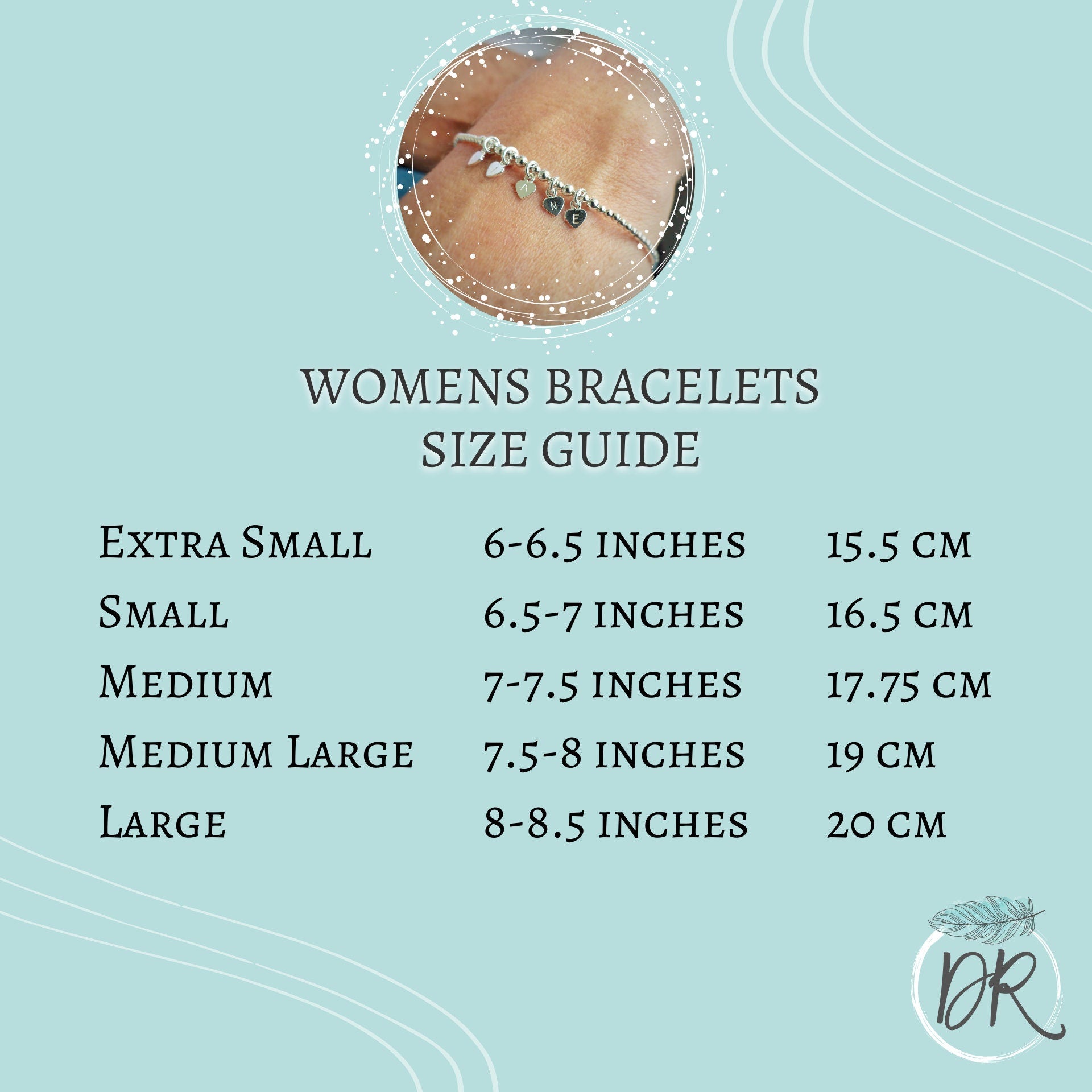 Dainty Age & Birthstone Bracelet, Sterling Silver Chain Milestone Jewellery for women